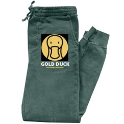 Pigment-Dyed Fleece Pants