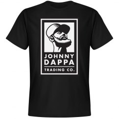 Johnny Dappa Trading Co. Black & White Vertical Tag