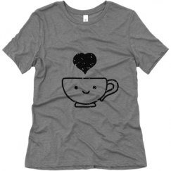 Ladies Relaxed Fit Super Soft Triblend Tee