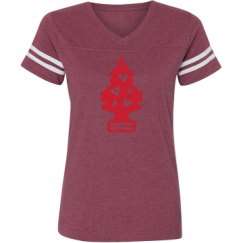 Ladies Relaxed Fit Vintage Sports Tee