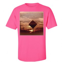 Unisex Ultra Cotton Safety Neon Crewneck Tee