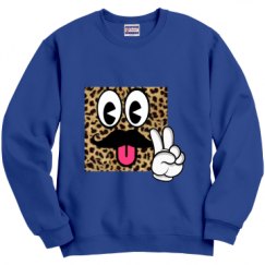 Unisex Film and Foil Crewneck Sweatshirt