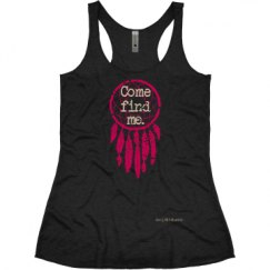 Ladies Slim Fit Super Soft Racerback Triblend Tank