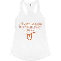 Ladies Slim Fit Racerback Tank Top