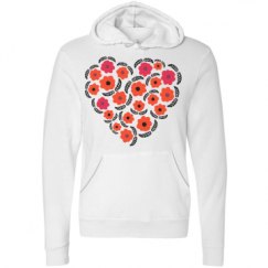 Unisex Fleece Pullover Midweight Hoodie