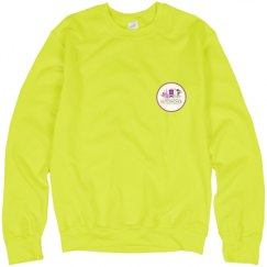 Unisex Neon Crewneck Sweatshirt