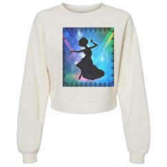 Women's Raglan Pullover Fleece