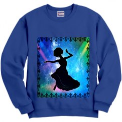 Unisex Film and Foil Crewneck Sweatshirt