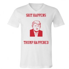 Unisex V-Neck Jersey Tee