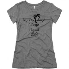 Ladies Slim Fit Super Soft Triblend Tee