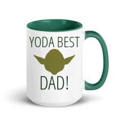 15oz Ceramic Mug with Color Inside