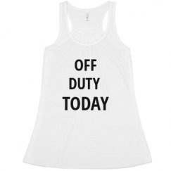 Ladies Flowy Racerback Tank