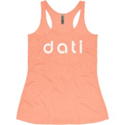 Ladies Slim Fit Super Soft Racerback Triblend Tank
