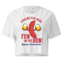 Ladies Festival Cali Crop Top Tee