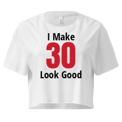 Ladies Festival Cali Crop Top Tee