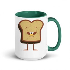 15oz Ceramic Mug with Color Inside