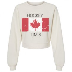 Women's Raglan Pullover Fleece