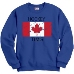 Unisex Film and Foil Crewneck Sweatshirt