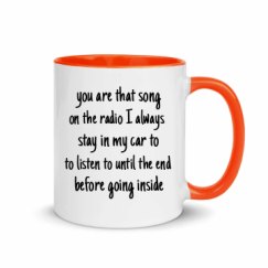 11oz Ceramic Mug with Color Inside