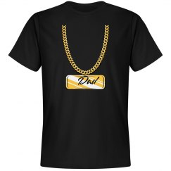 Dad Gold Chain Long Sleeve