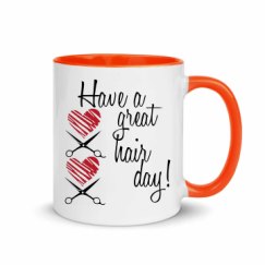 11oz Ceramic Mug with Color Inside