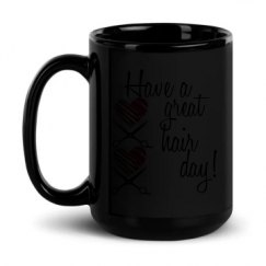 15oz Black Glossy Mug