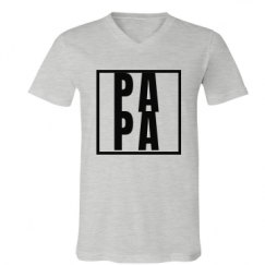 Unisex V-Neck Jersey Tee