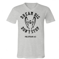 Unisex V-Neck Jersey Tee