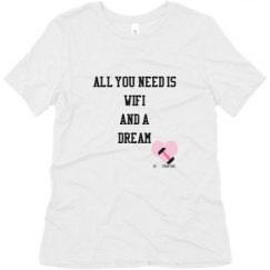 Ladies Relaxed Fit Super Soft Triblend Tee