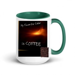 15oz Ceramic Mug with Color Inside