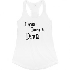 Ladies Slim Fit Racerback Tank Top