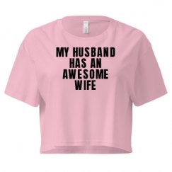 Ladies Festival Cali Crop Top Tee