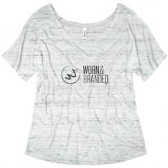 Ladies Flowy Slouchy Tee