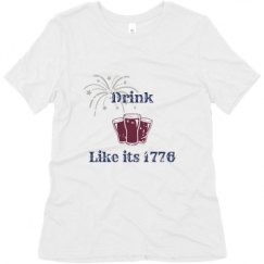 Ladies Relaxed Fit Super Soft Triblend Tee