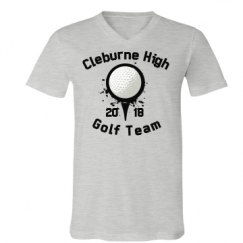 Unisex V-Neck Jersey Tee