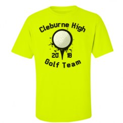 Unisex Ultra Cotton Safety Neon Crewneck Tee