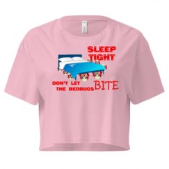 Ladies Festival Cali Crop Top Tee