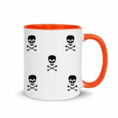 11oz Ceramic Mug with Color Inside
