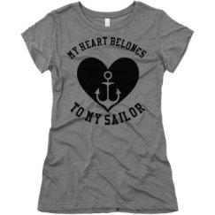 Ladies Slim Fit Super Soft Triblend Tee