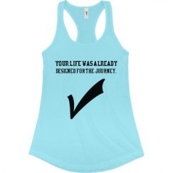 Ladies Slim Fit Racerback Tank Top