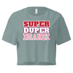 Ladies Festival Cali Crop Top Tee