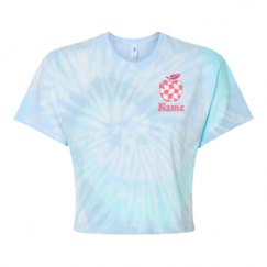 Women's Tie Dye Crop Top Tee