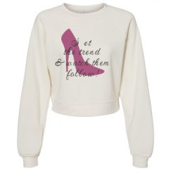 Women's Raglan Pullover Fleece