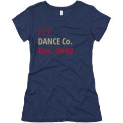 Ladies Slim Fit Super Soft Triblend Tee