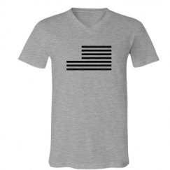 Unisex V-Neck Jersey Tee