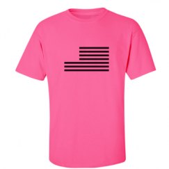 Unisex Ultra Cotton Safety Neon Crewneck Tee