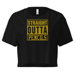 Ladies Festival Cali Crop Top Tee