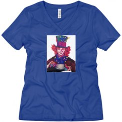 Ladies Relaxed Fit V-Neck Tee