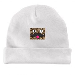 Baby mr leopard hat