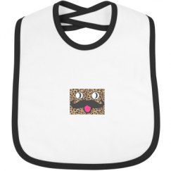 Infant Contrast Trim Bib